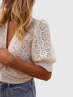 SIERRA™ | ELEGANT V-NECK BLOUSE