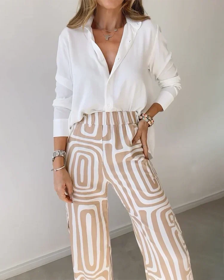 EMILIA™ | STYLISH PANTS SET + FREE BLOUSE & BELT