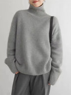 Lilian - Wool Turtleneck Sweater