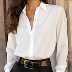 ANNABELLE™ | FRENCH-STYLE LONG SLEEVE SHIRT
