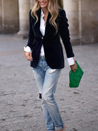 VALÉRIA™ VELVET BLAZER